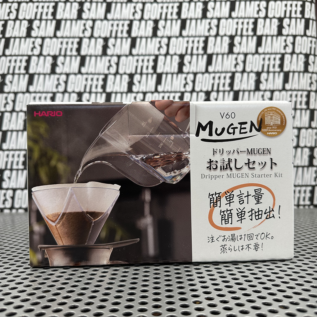 HARIO V60 MUGEN Dripper Set (Plastic) Sam James Coffee Bar