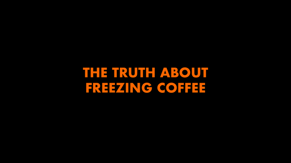 The Frozen Coffee Myth