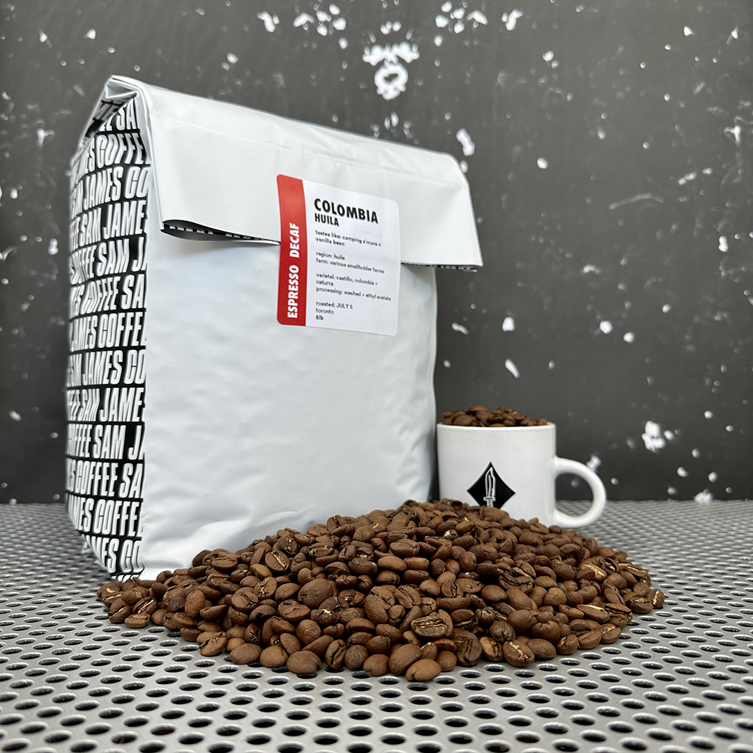 DECAF: COLOMBIA – Sam James Coffee Bar