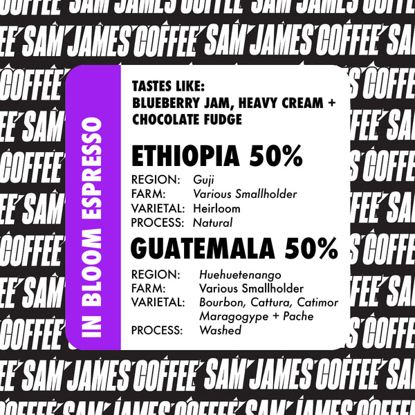 ESPRESSO IN BLOOM: ETHIOPIA + GUATEMALA