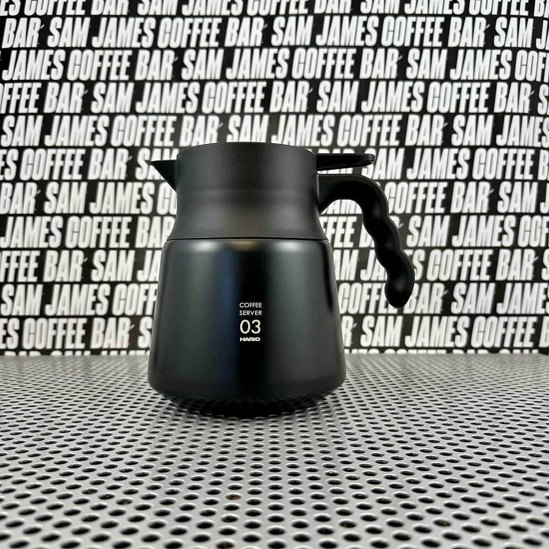 V60 Stainless Steel insulated coffee pot black PLUS 800 - Shop